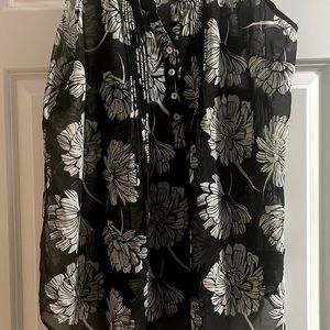 Motherhood Maternity Sheer Blouse